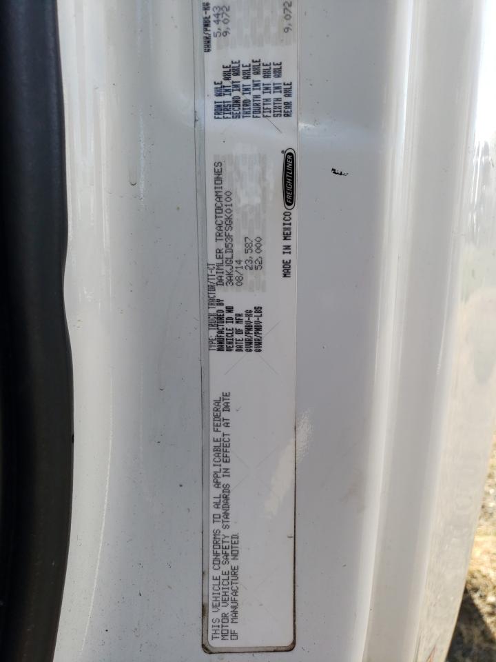 2015 FREIGHTLINER CASCADIA 125 VIN 3AKJGLD53FSGK0100 photo 10