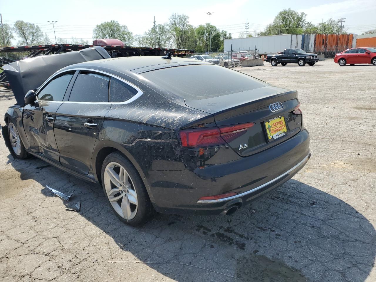 2019 Audi A5 VIN WAUANCF54KA053255 photo 2