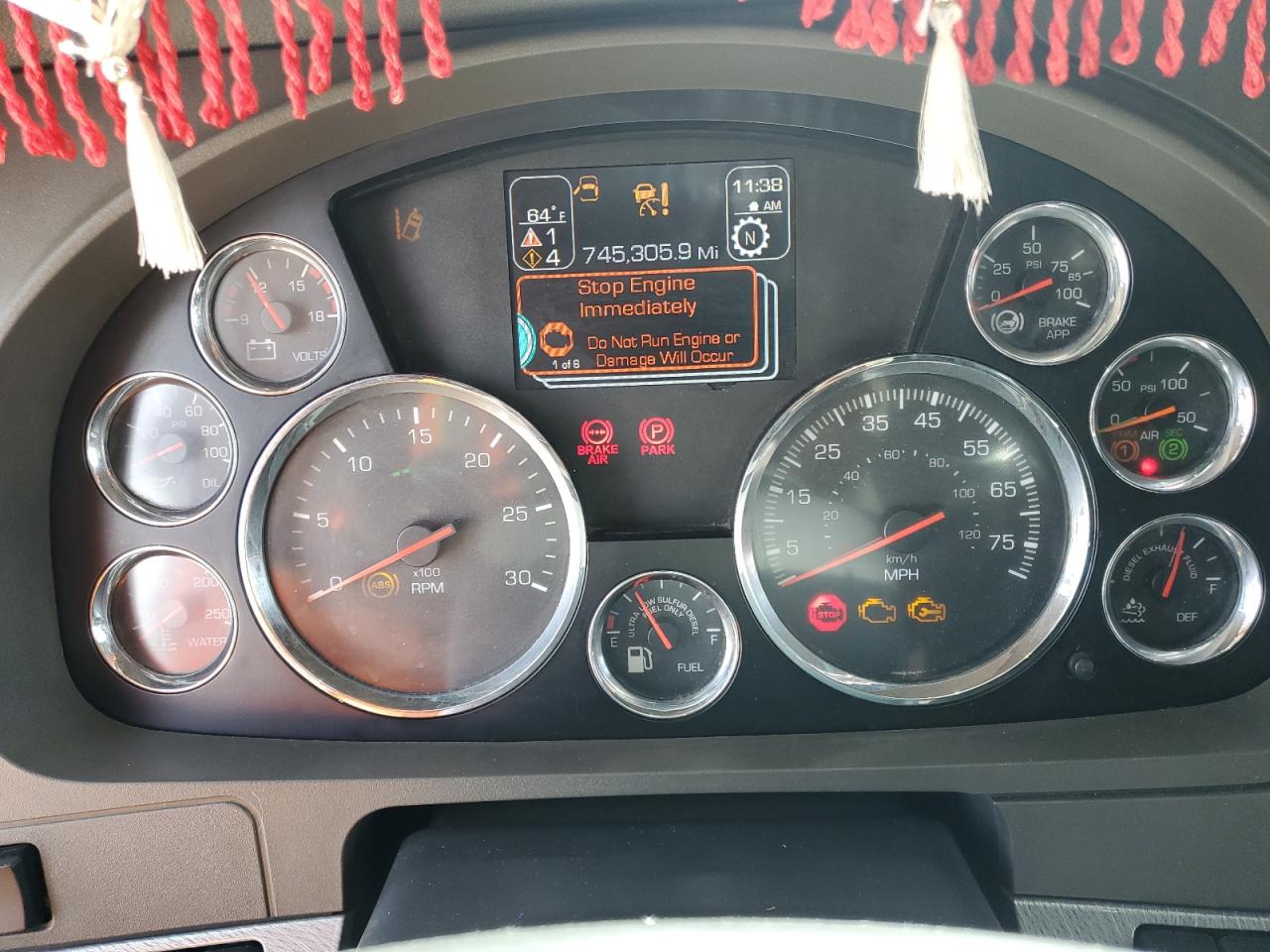 2018 KENWORTH CONSTRUCTION T680 VIN 1XKYD49X3JJ184817 photo 8
