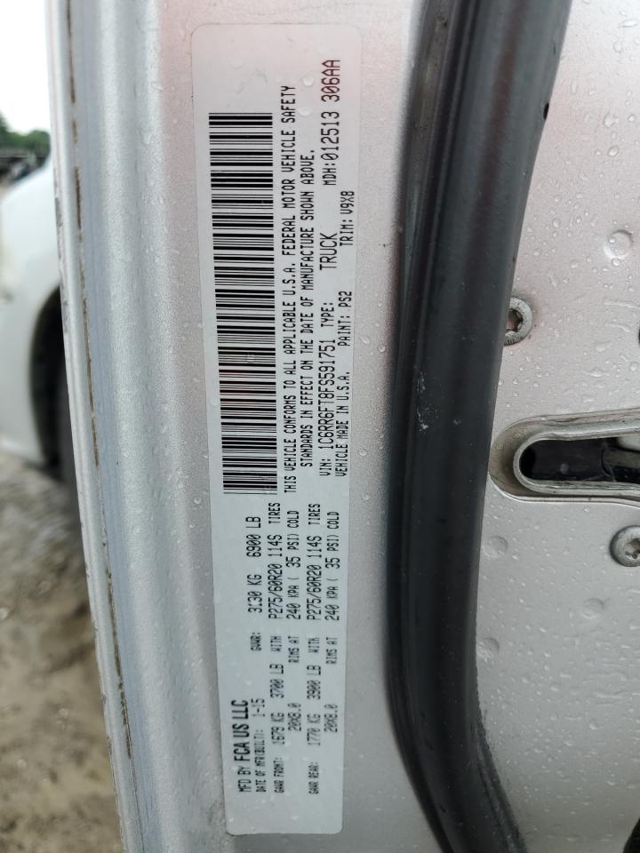 2015 RAM 1500 VIN 1C6RR6FT8FS591751 photo 12