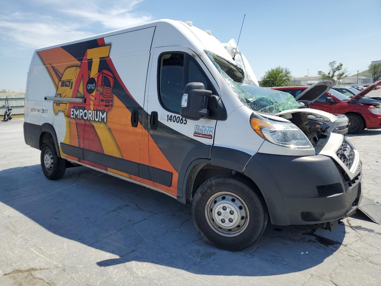 2019 RAM Promaster 3500 VIN 3C6URVJG3KE551279 photo 4