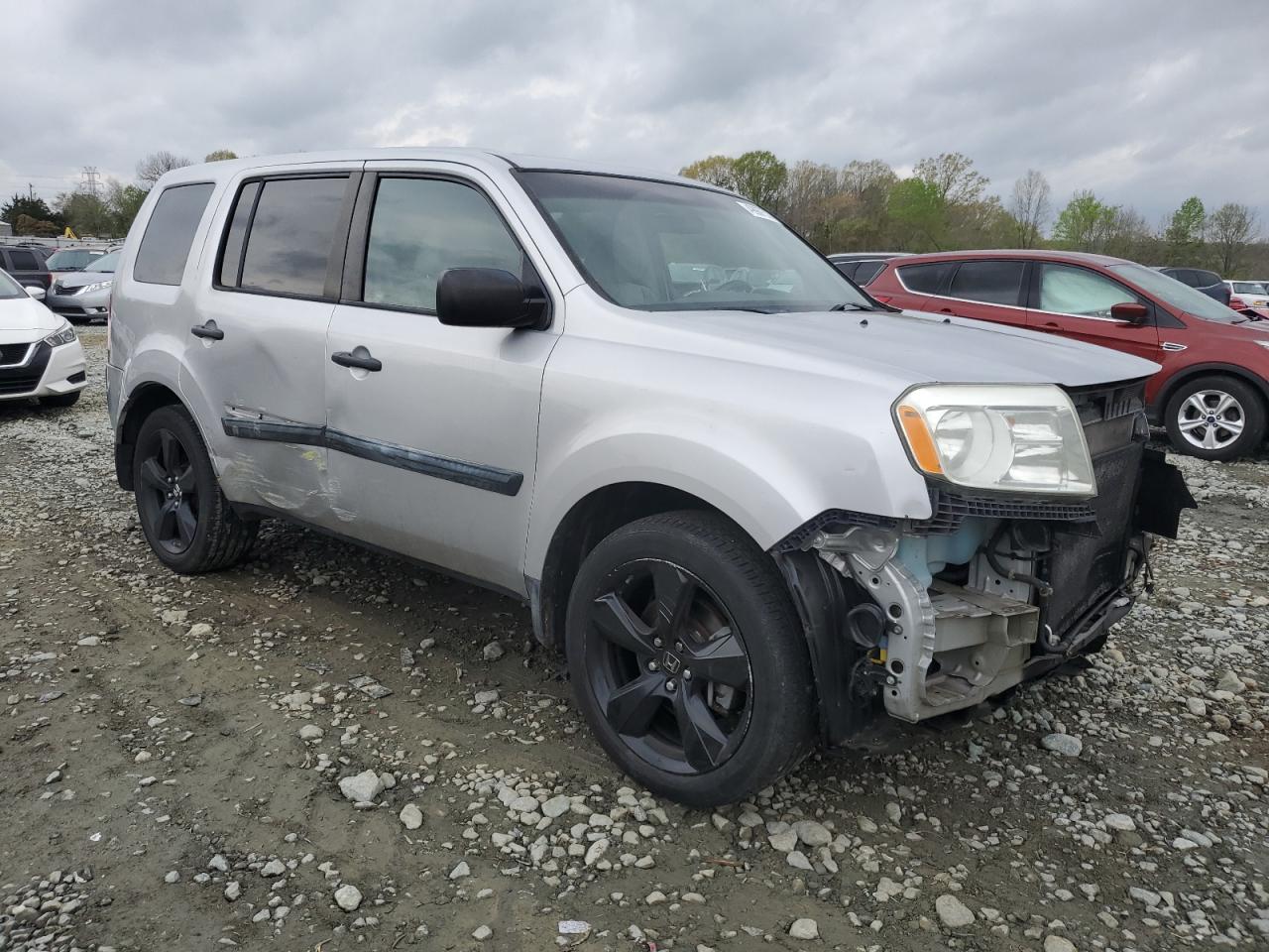 2012 HONDA Pilot VIN 5FNYF3H26CB010644 photo 4