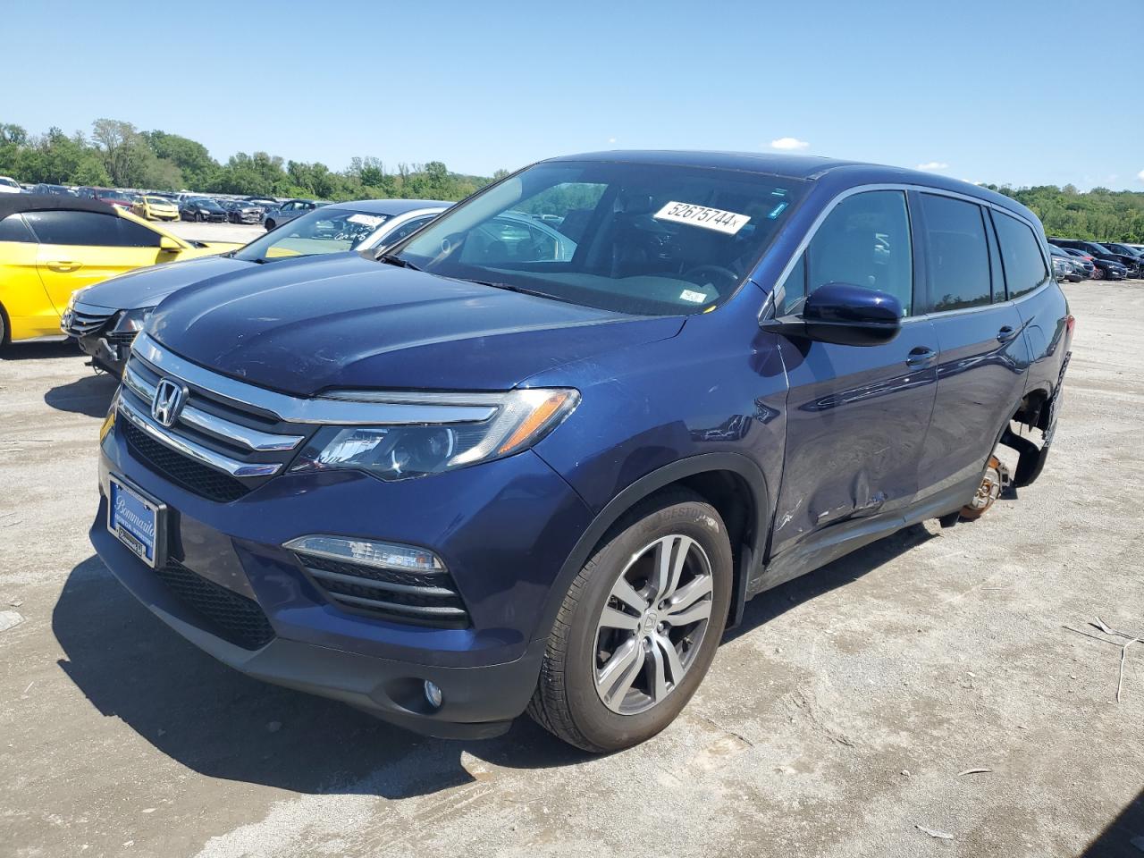 2018 Honda Pilot VIN 5FNYF6H55JB069810 photo 1