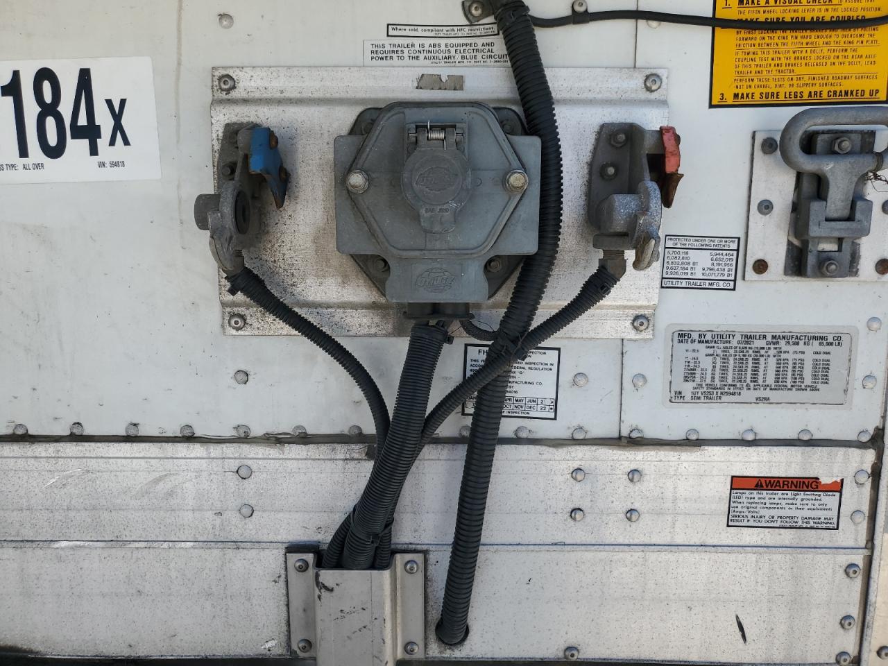 2022 UTILITY REEFER 53' VIN 1UYVS253XN2594818 photo 7