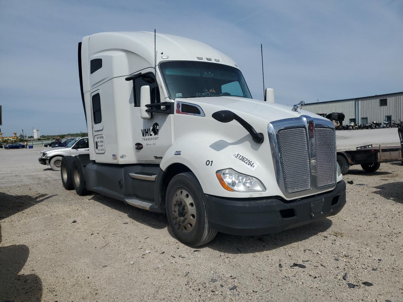 2018 KENWORTH CONSTRUCTION T680 VIN 1XKYD49X3JJ184817 photo 1