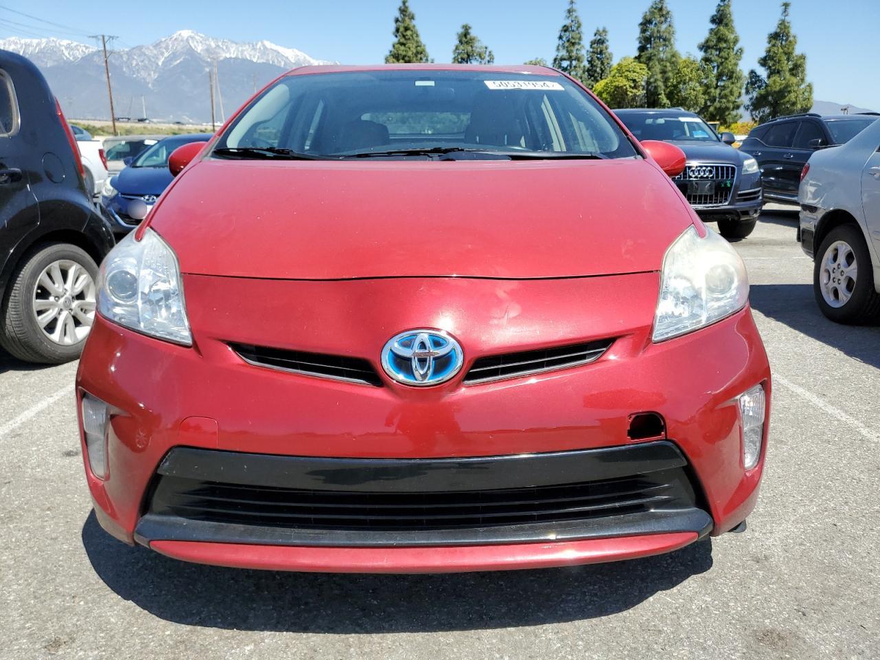2014 TOYOTA Prius VIN JTDKN3DU1E0357350 photo 5