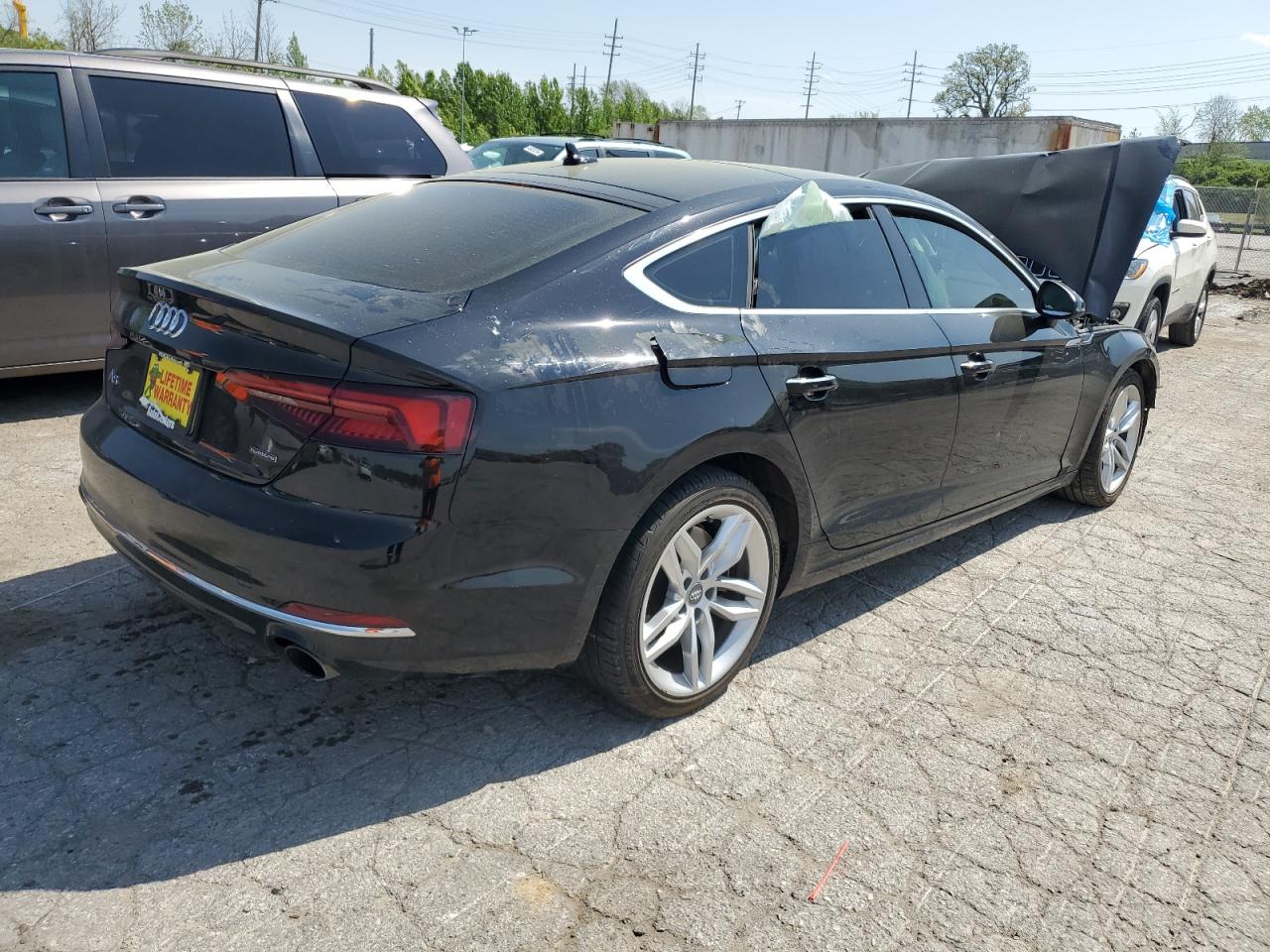 2019 Audi A5 VIN WAUANCF54KA053255 photo 3