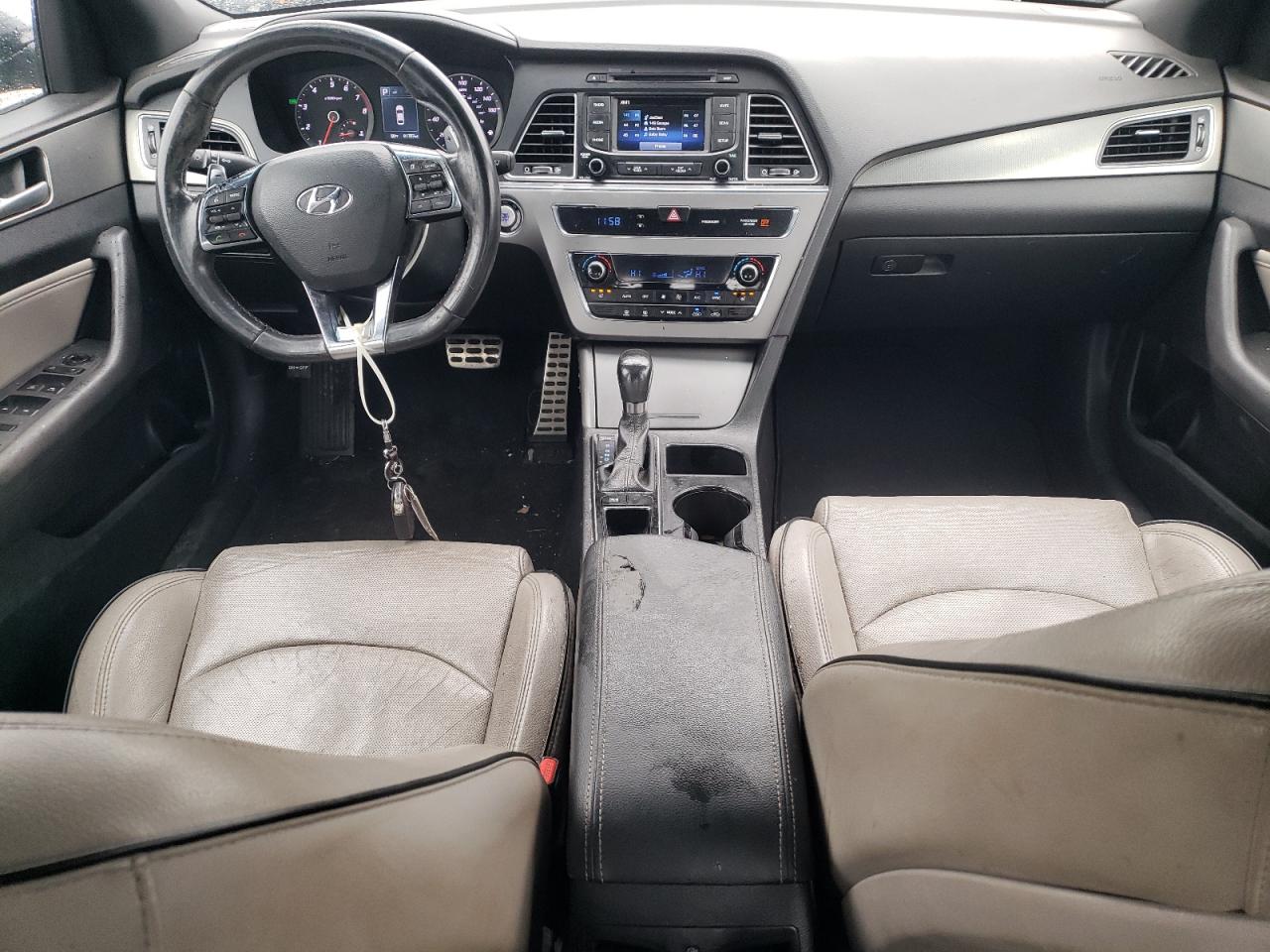 2015 HYUNDAI Sonata VIN 5NPE34ABXFH119478 photo 8