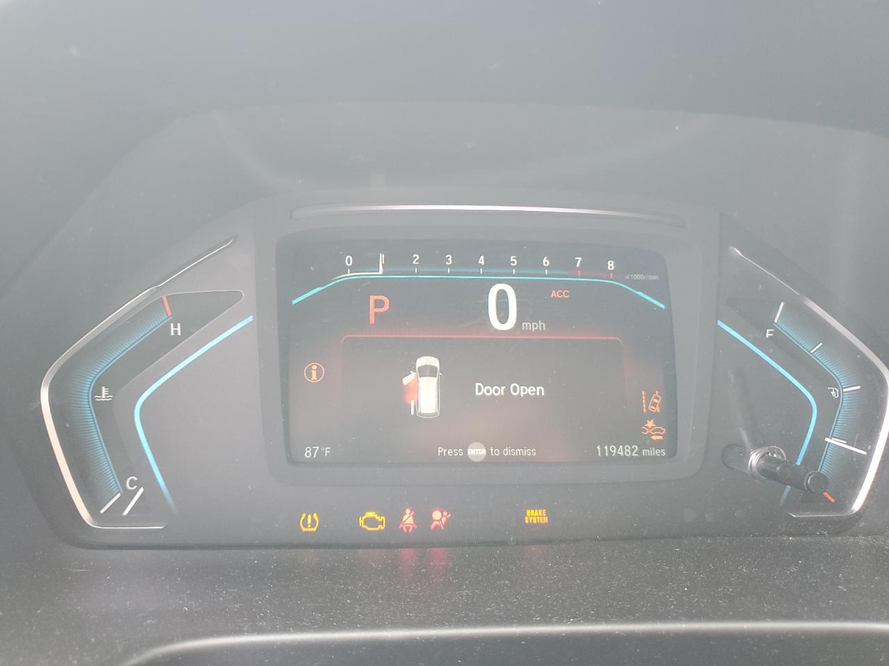 2018 HONDA Odyssey exl VIN 5FNRL6H70JB066165 photo 9