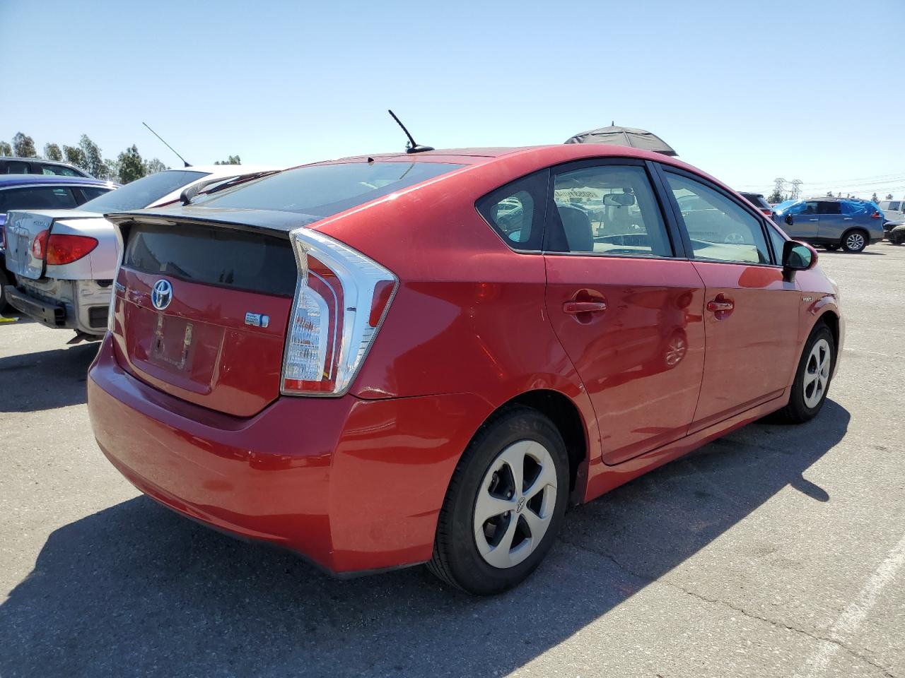 2014 TOYOTA Prius VIN JTDKN3DU1E0357350 photo 3
