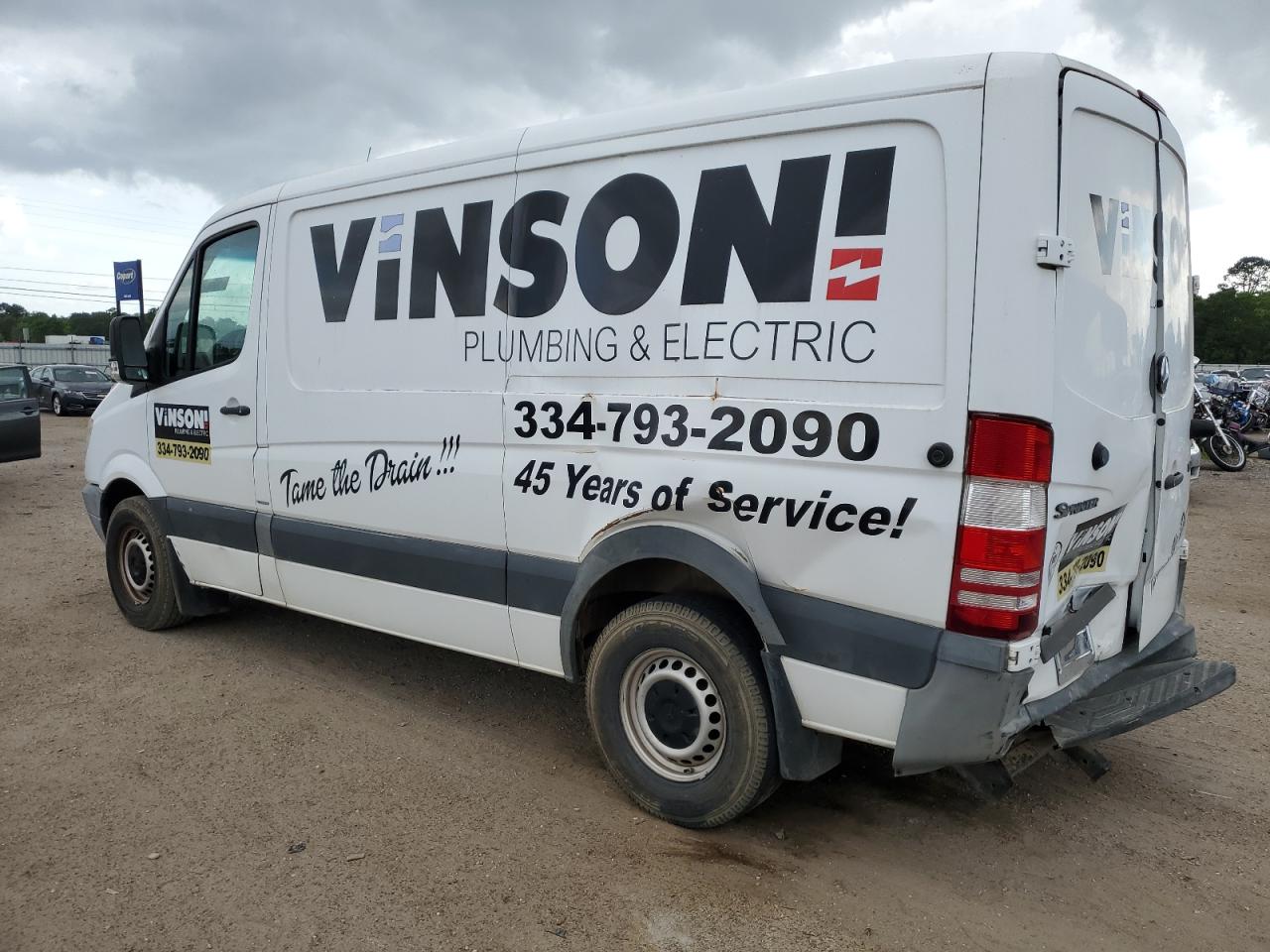 2012 MERCEDES-BENZ Sprinter VIN WD3PE7CC3C5624696 photo 2