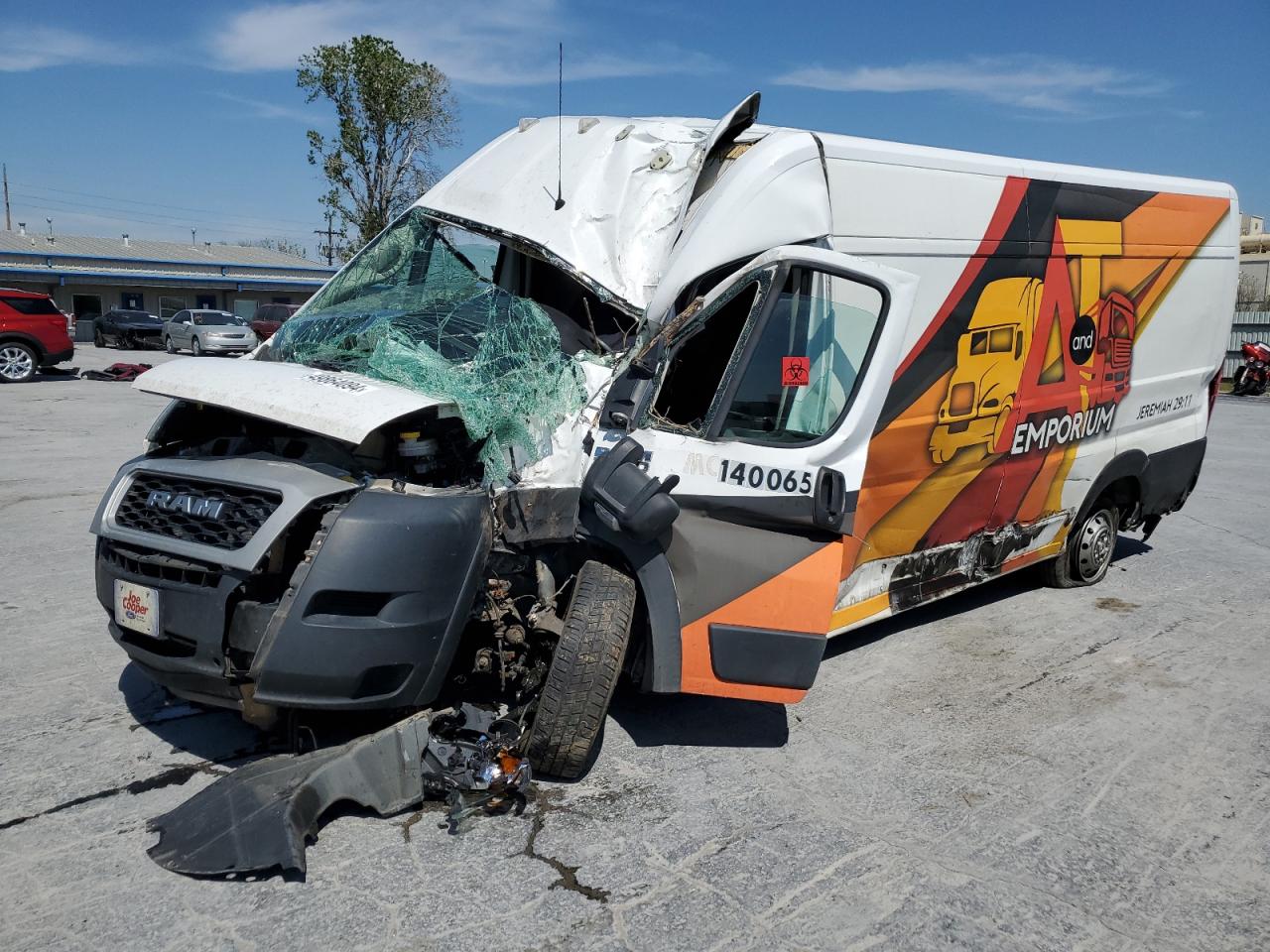 2019 RAM Promaster 3500 VIN 3C6URVJG3KE551279 photo 1