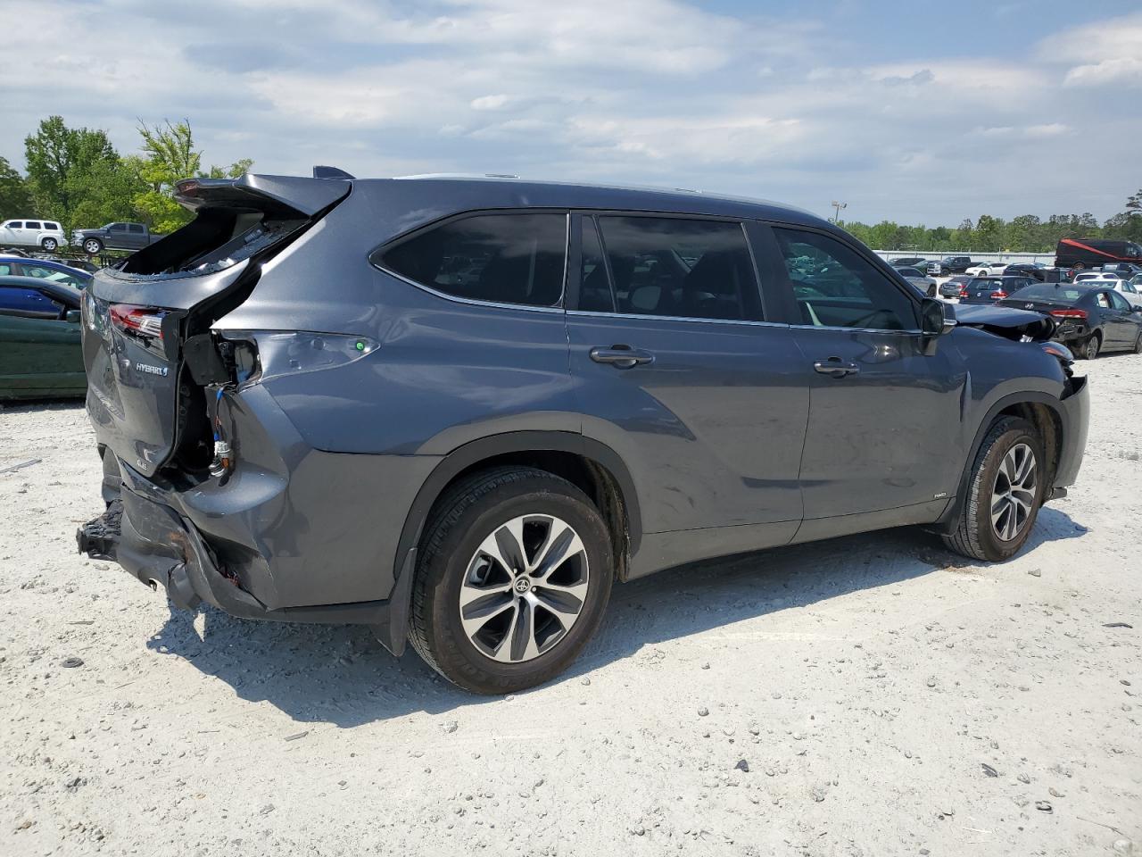 2023 Toyota Highlander VIN 5TDKBRCH6PS134544 photo 3