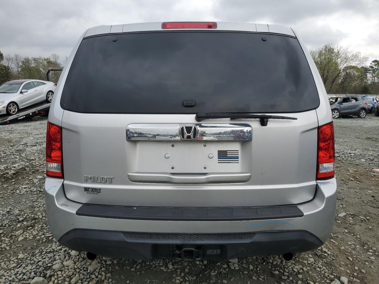 2012 HONDA Pilot VIN 5FNYF3H26CB010644 photo 6