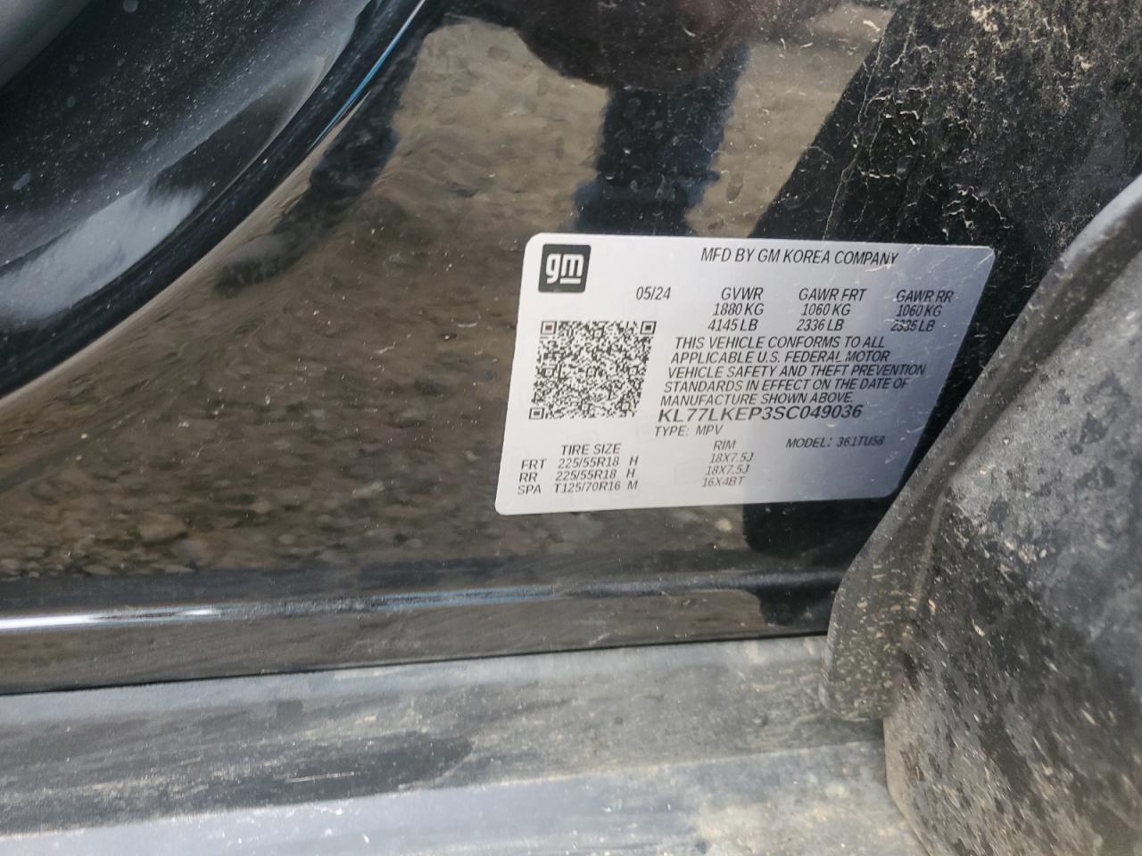2025 Chevrolet Trax activ VIN KL77LKEP3SC049036 photo 12