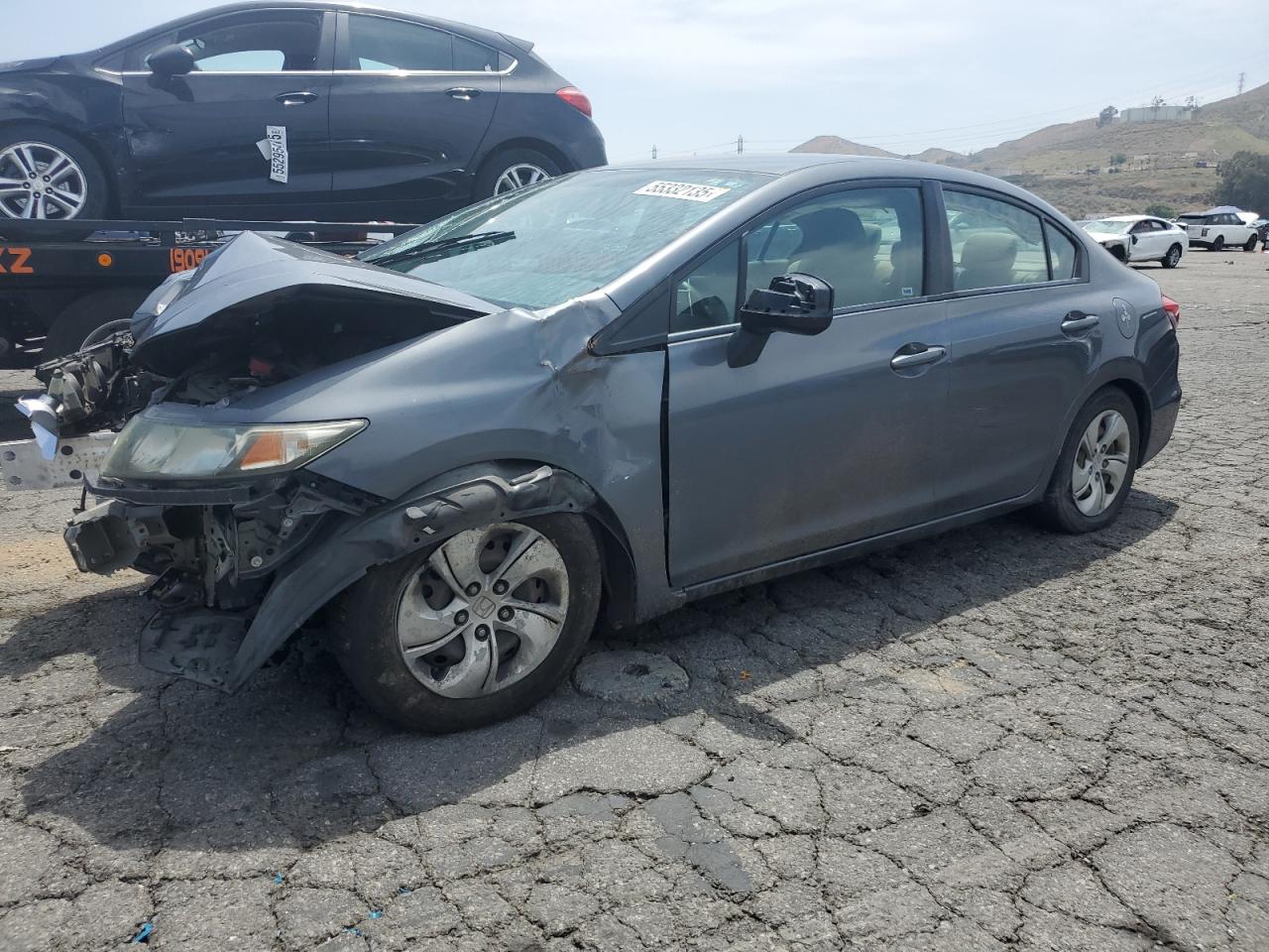 2013 Honda Civic VIN 19XFB2F59DE219037 photo 1