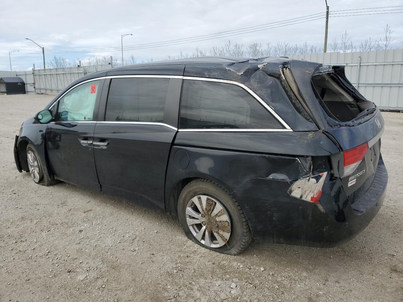 2014 HONDA Odyssey exl VIN 5FNRL5H63EB502997 photo 2