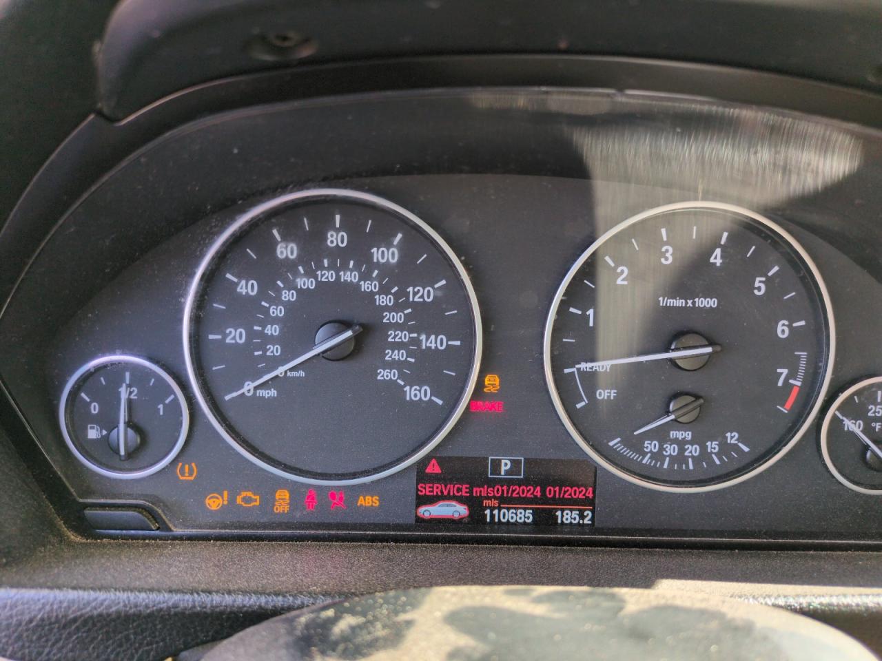2012 BMW 3 series VIN WBA3A5G5XCNP17664 photo 9