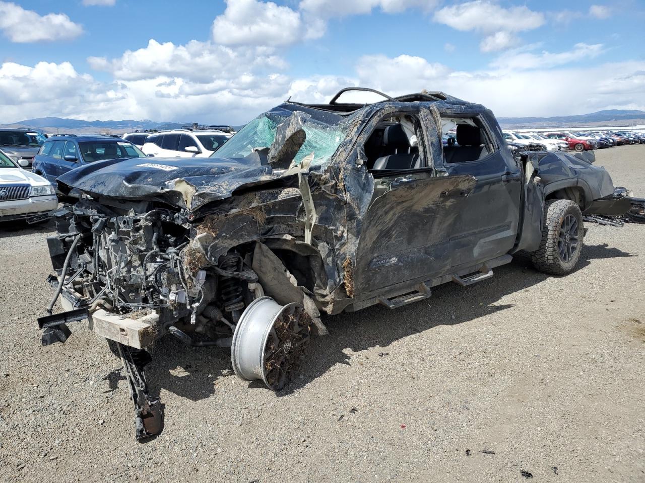 2023 TOYOTA Tundra cre VIN 5TFNA5EC6PX017566 photo 1
