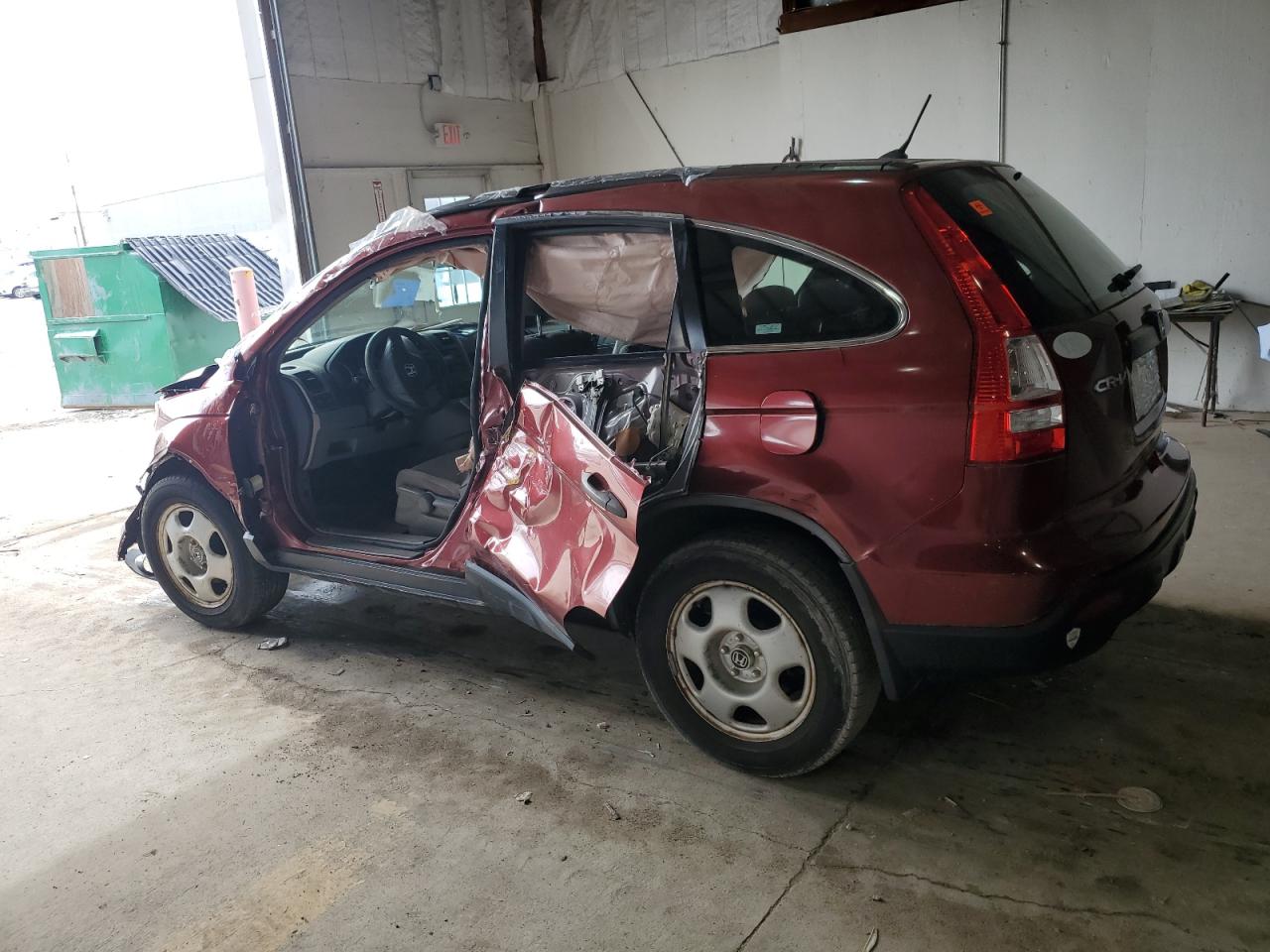 2008 Honda Crv VIN JHLRE48378C076987 photo 2