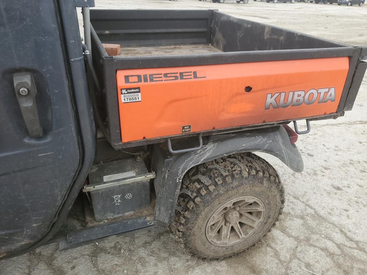 2015 KUBOTA 1140cpx-a VIN A5KC2GDBLGG030289 photo 9