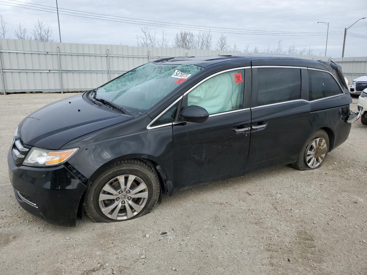 2014 HONDA Odyssey exl VIN 5FNRL5H63EB502997 photo 1