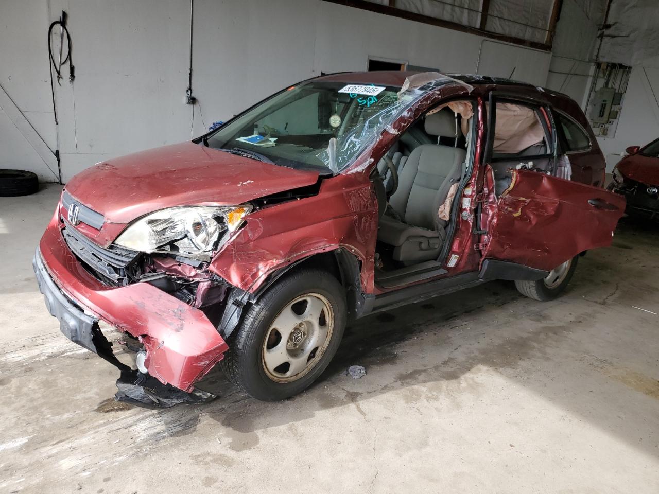 2008 Honda Crv VIN JHLRE48378C076987 photo 1