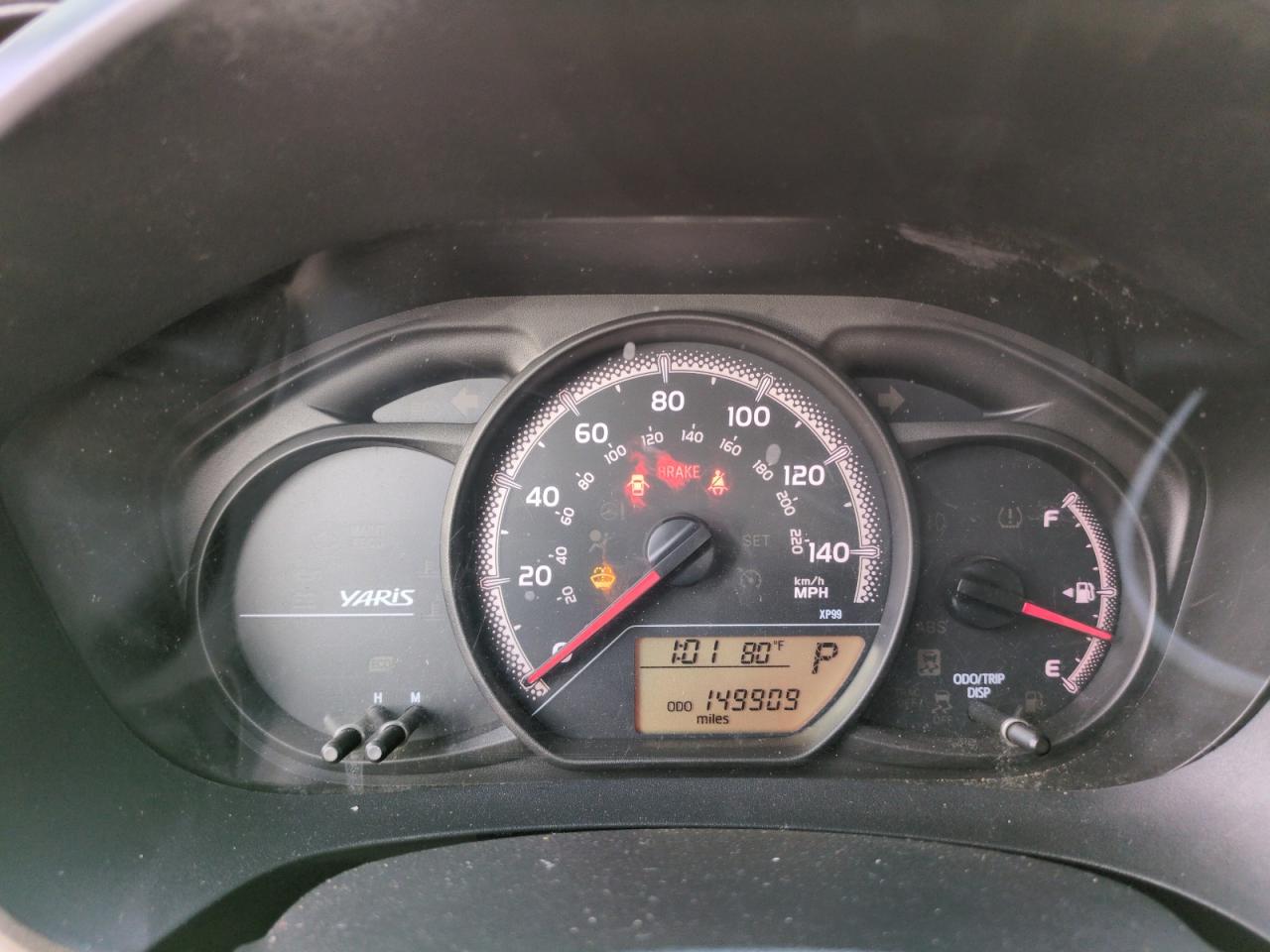 2015 Toyota Yaris VIN VNKKTUD32FA050422 photo 9