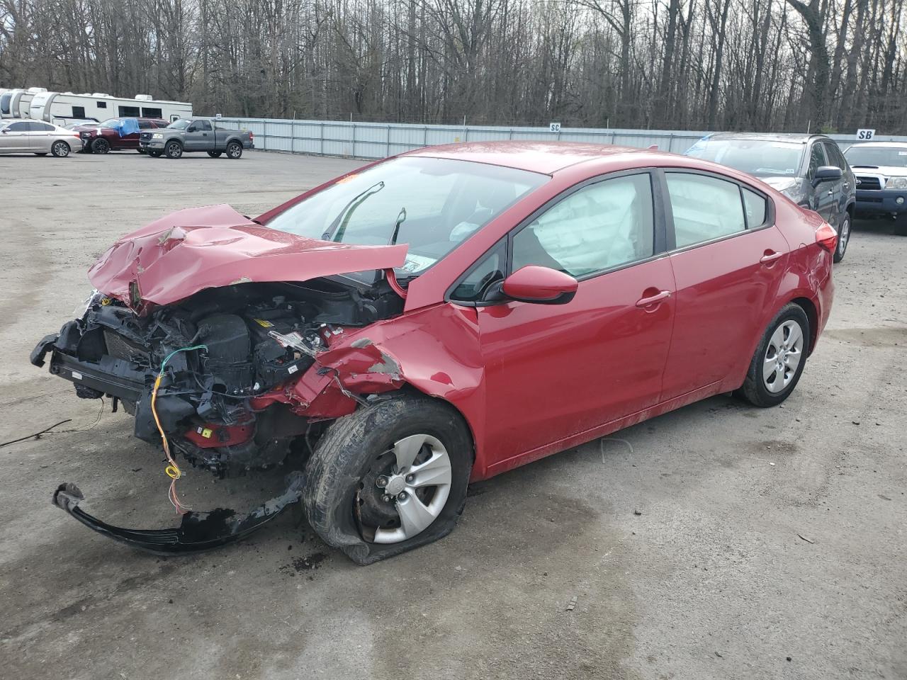 2016 KIA Forte lx VIN KNAFK4A65G5610856 photo 1
