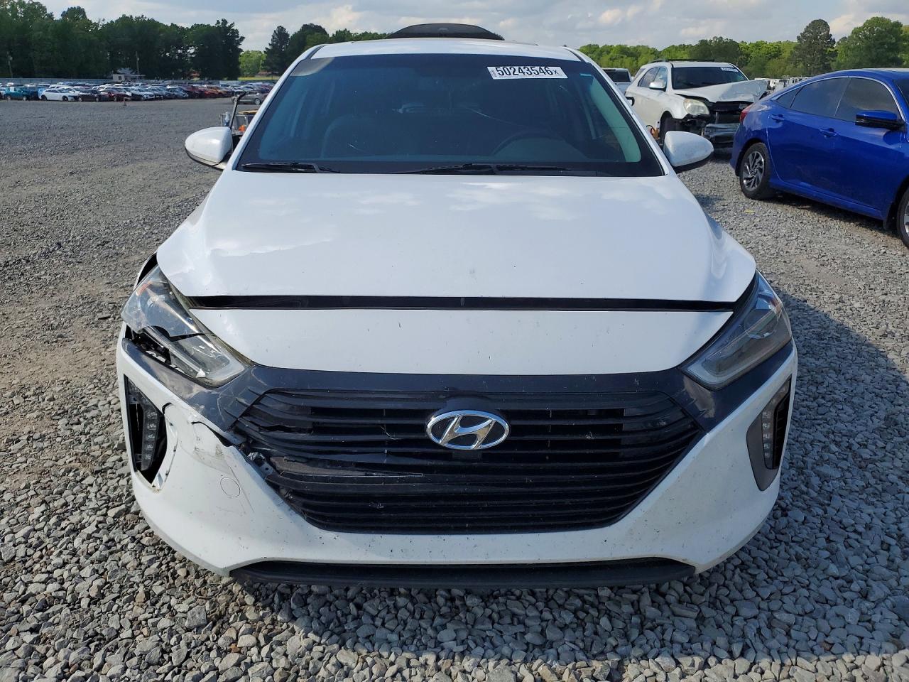 2018 Hyundai Ioniq VIN KMHC85LC6JU077566 photo 5