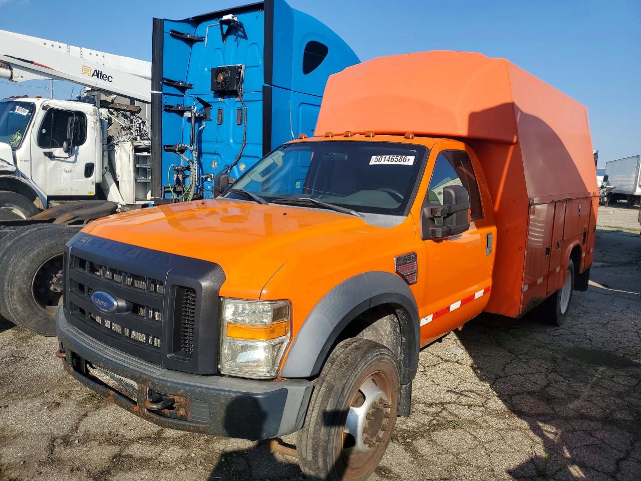 2008 Ford F450 VIN 1FDXF46R38EB72981 photo 1
