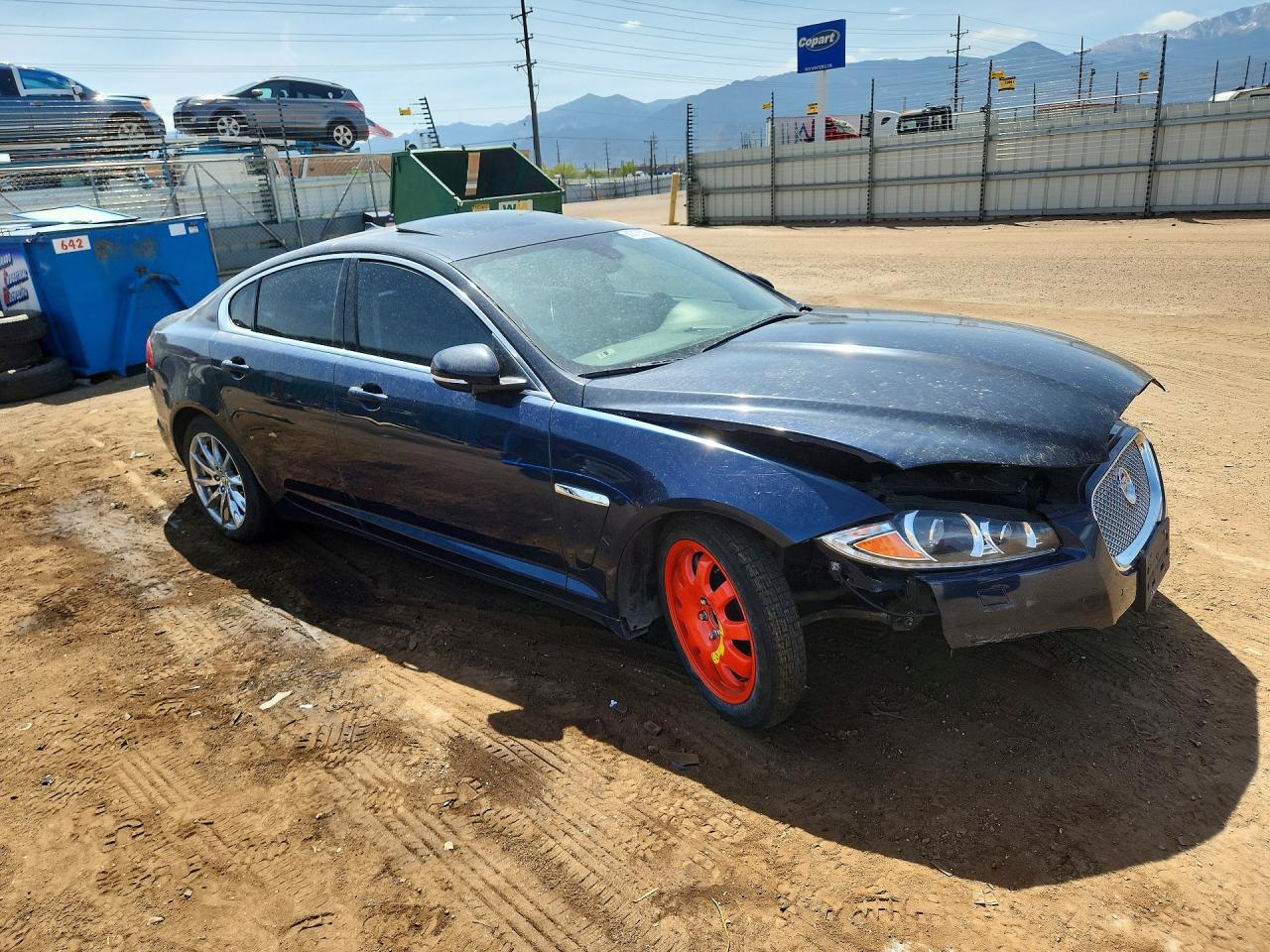 2013 JAGUAR Xf VIN SAJWA0ES0DPS78817 photo 4