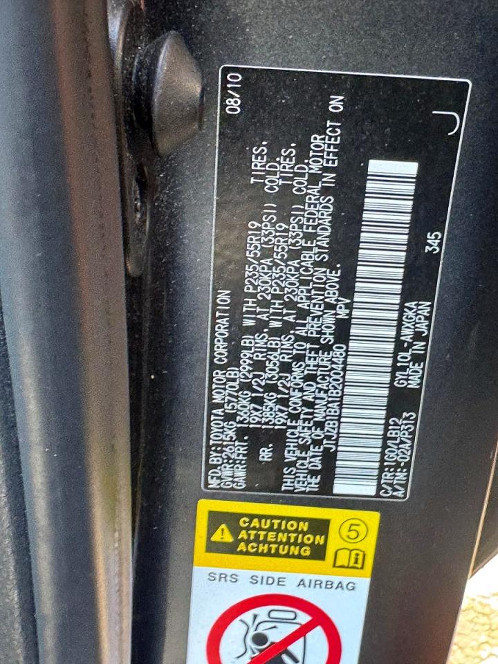 2011 Lexus Rx450 VIN JTJZB1BA1B2004480 photo 10