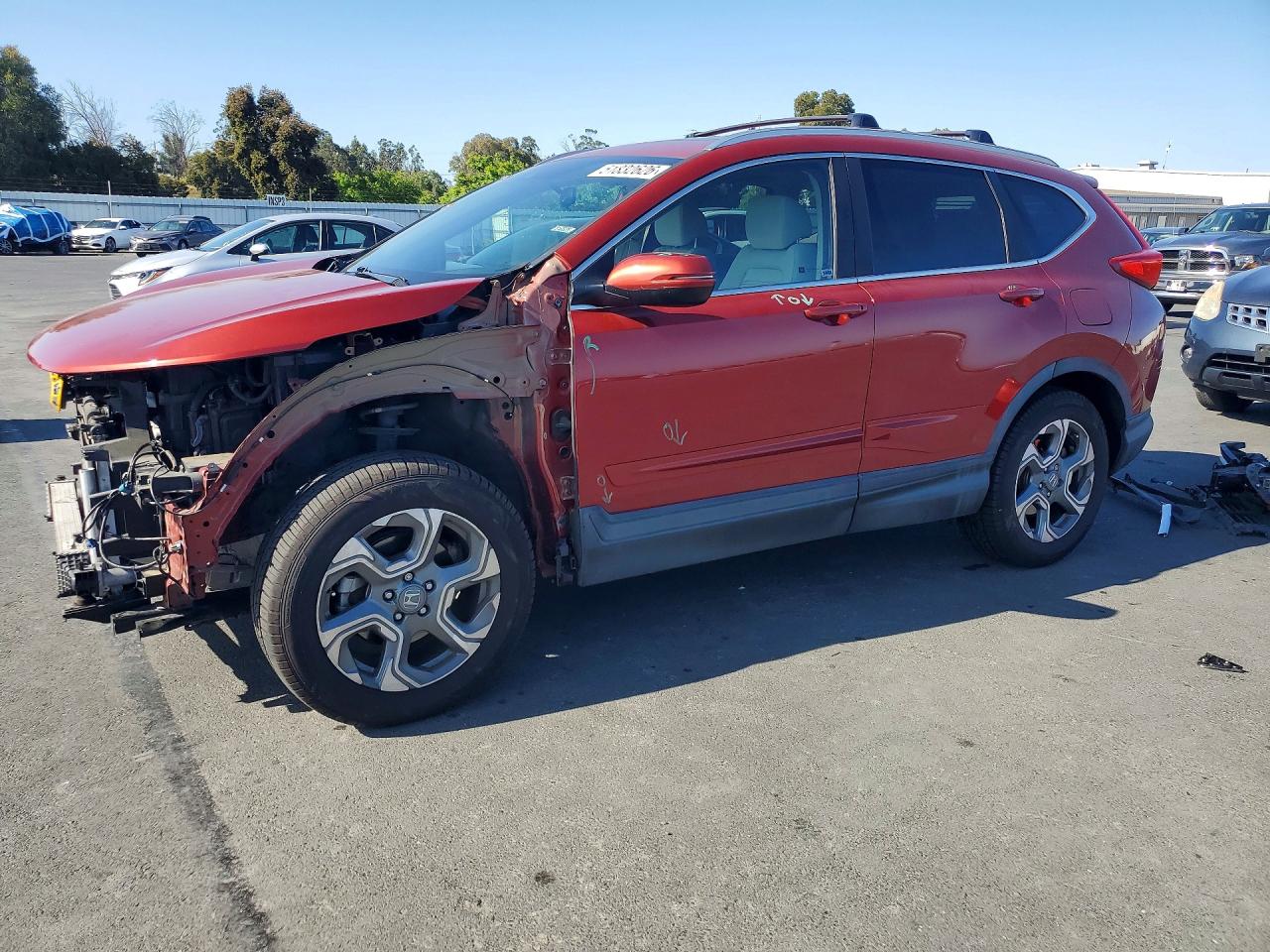 2017 Honda Crv VIN 2HKRW2H50HH674004 photo 1
