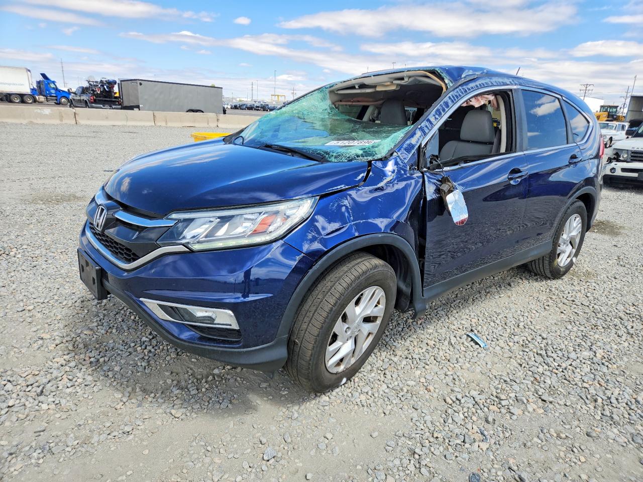 2015 Honda Crv VIN 2HKRM4H5XFH624225 photo 1