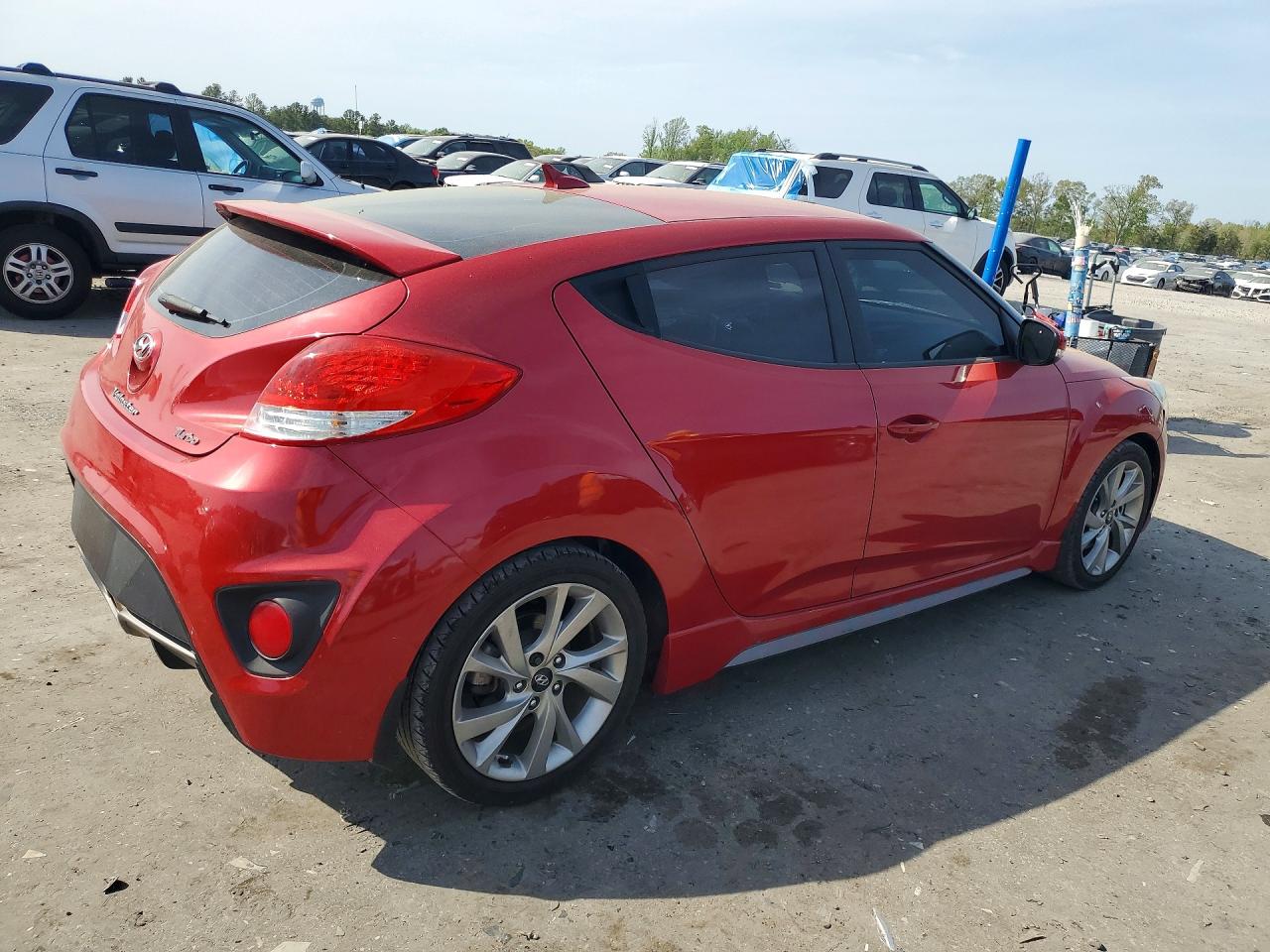 2015 Hyundai Veloster VIN KMHTC6AE5FU221771 photo 3