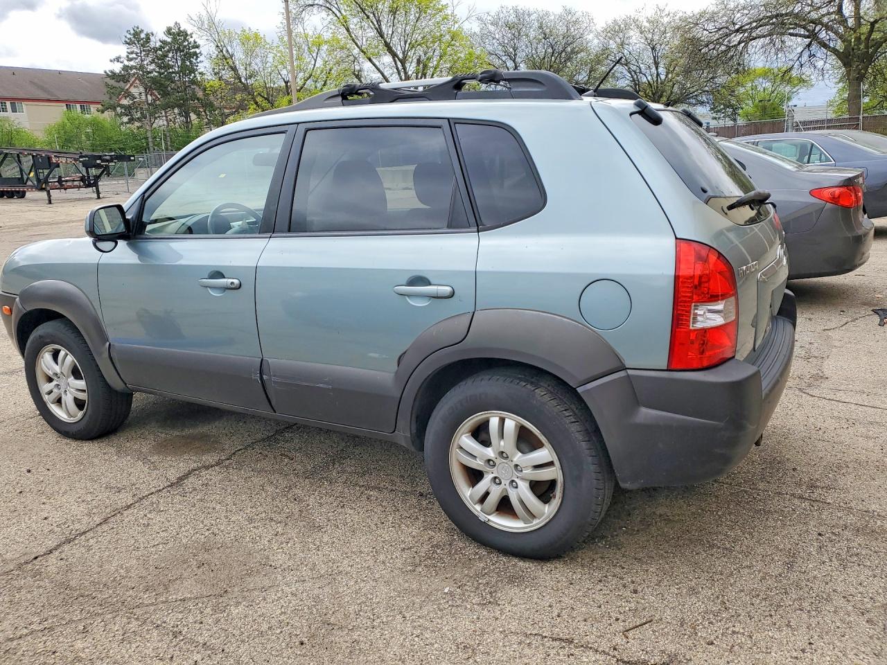 2007 Hyundai Tucson VIN KM8JN72D37U494187 photo 2