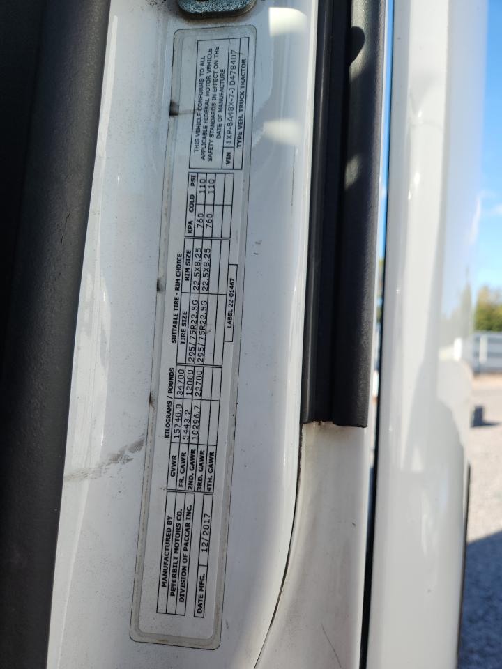 2018 PETERBILT All other VIN 1XPBA48X7JD478407 photo 10