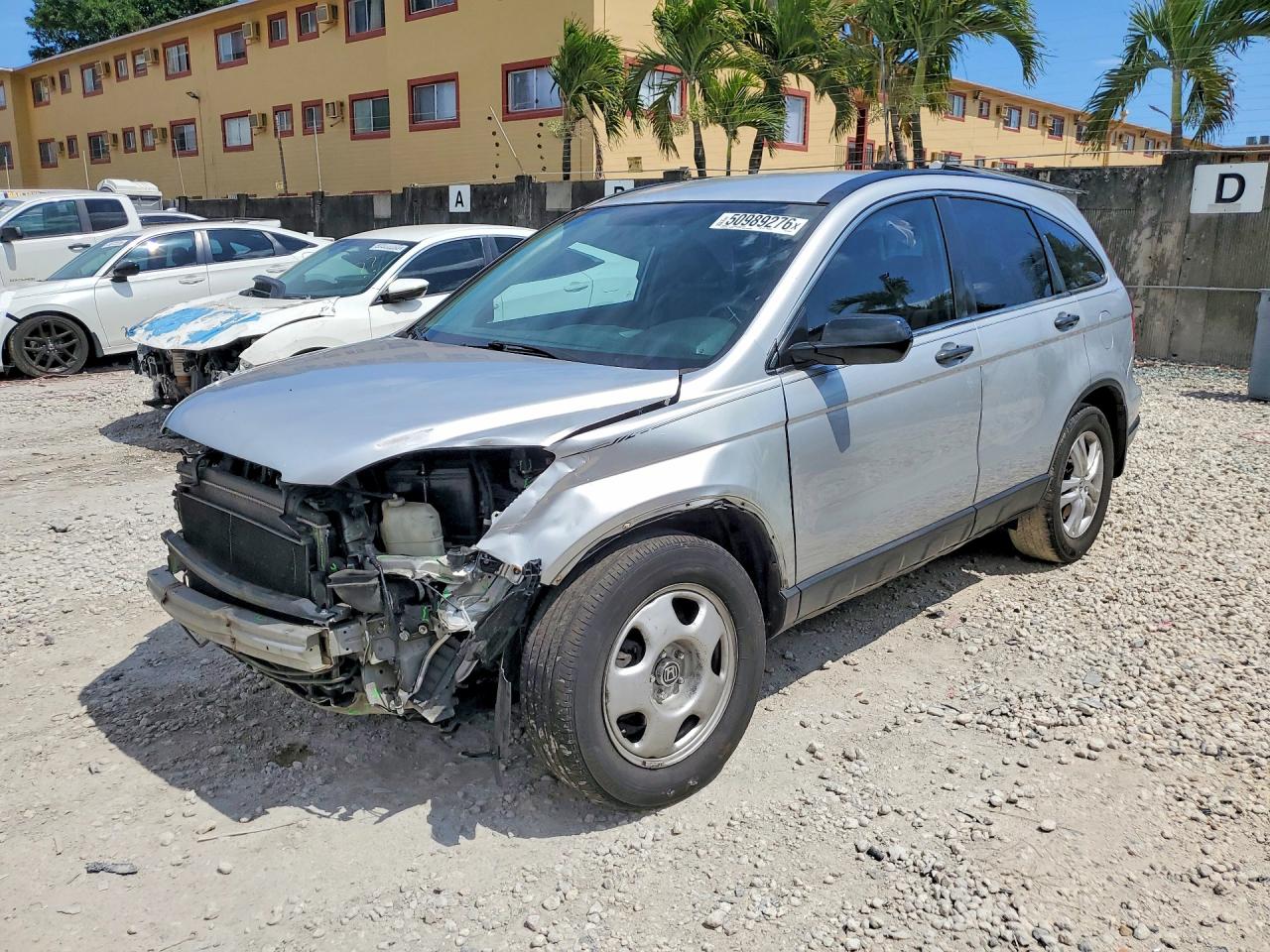 2009 HONDA Crv VIN 5J6RE38329L003769 photo 1