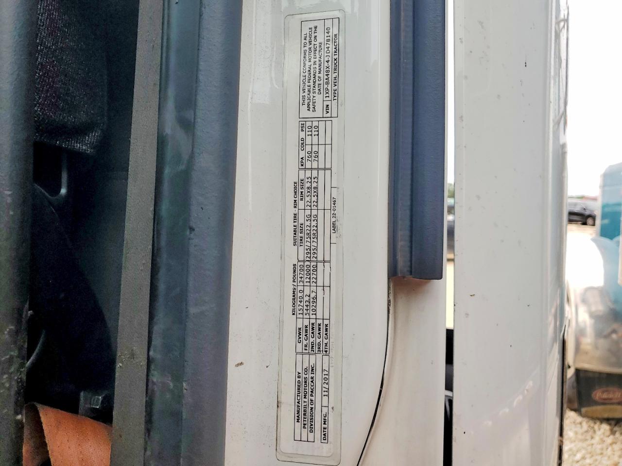 2018 PETERBILT All other VIN 1XPBA48X4JD478140 photo 10