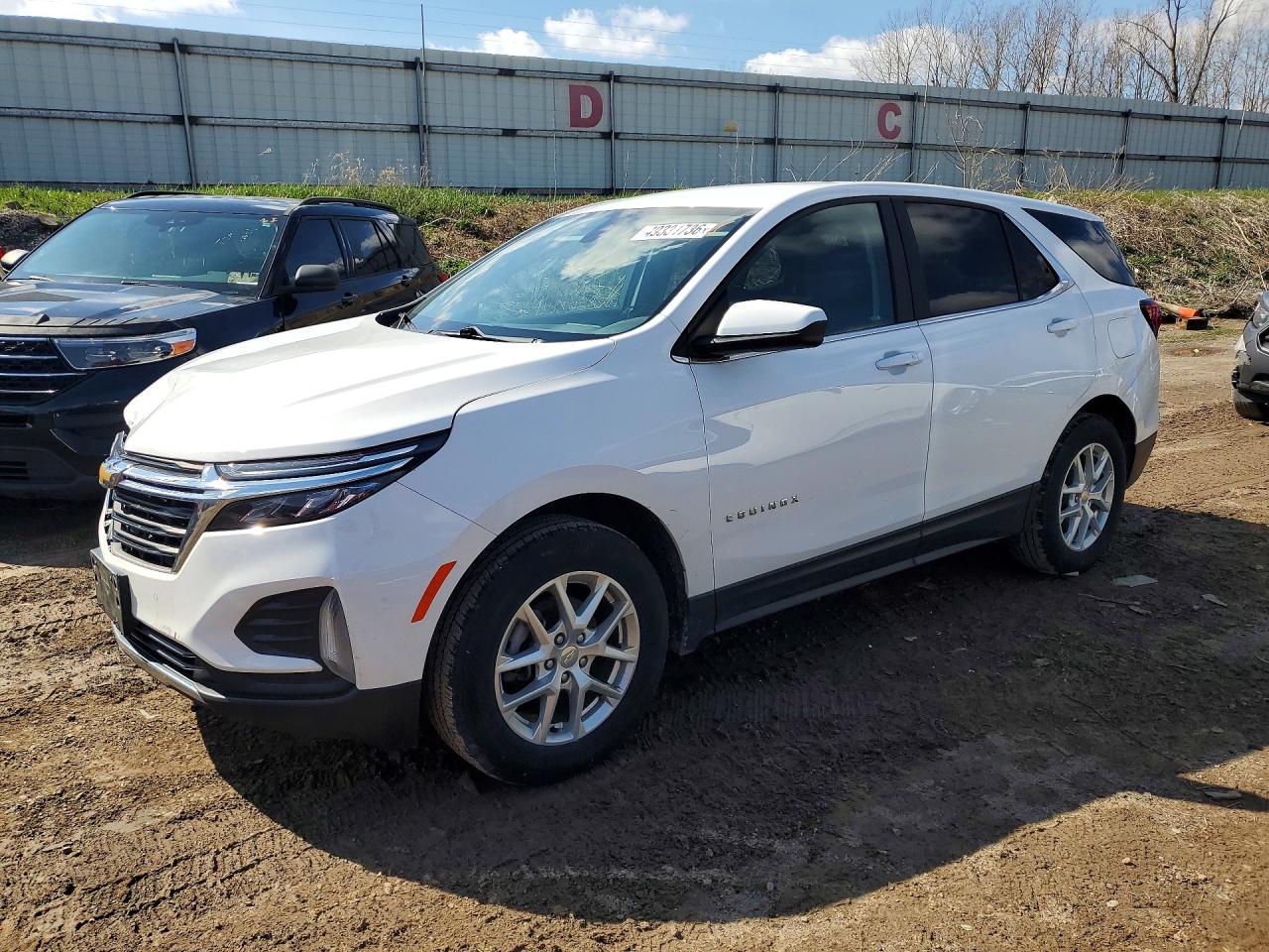 2022 Chevrolet Equinox VIN 3GNAXUEV8NL287343 photo 1