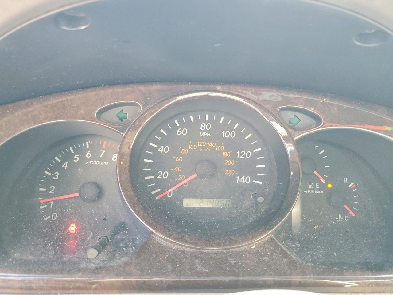 2001 Toyota Highlander VIN JTEHF21A310001872 photo 9