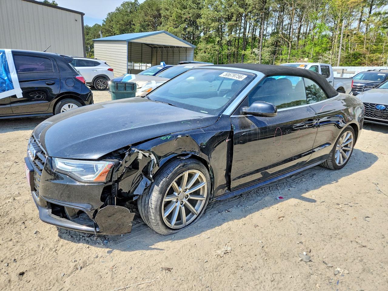 2016 Audi A5 VIN WAUM2AFH9GN004878 photo 1