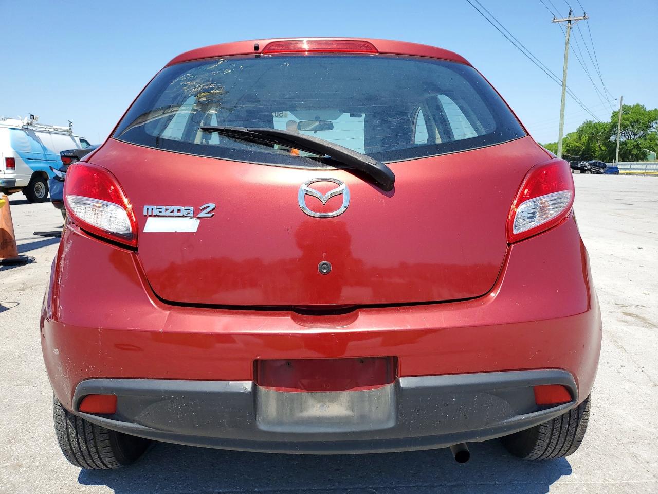 2014 Mazda 2 VIN JM1DE1KZ7E0181092 photo 6