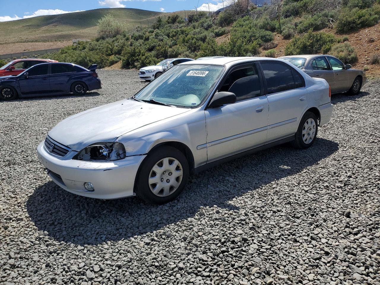 2000 HONDA Civic VIN 2HGEJ6613YH553479 photo 1