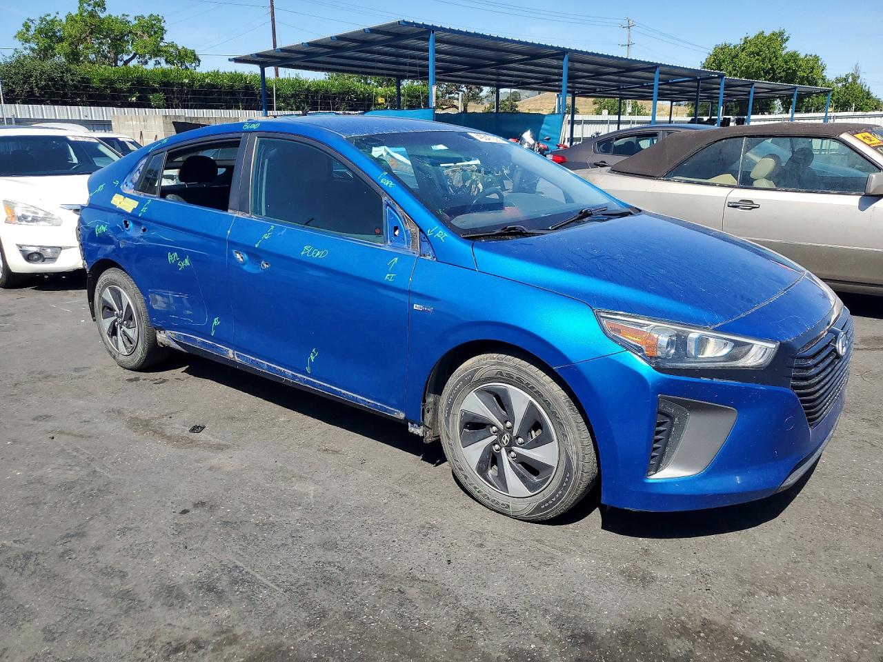 2017 Hyundai Ioniq VIN KMHC75LC1HU048229 photo 4