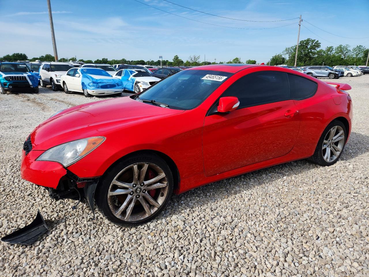 2010 Hyundai Genesis VIN KMHHU6KH9AU013137 photo 1