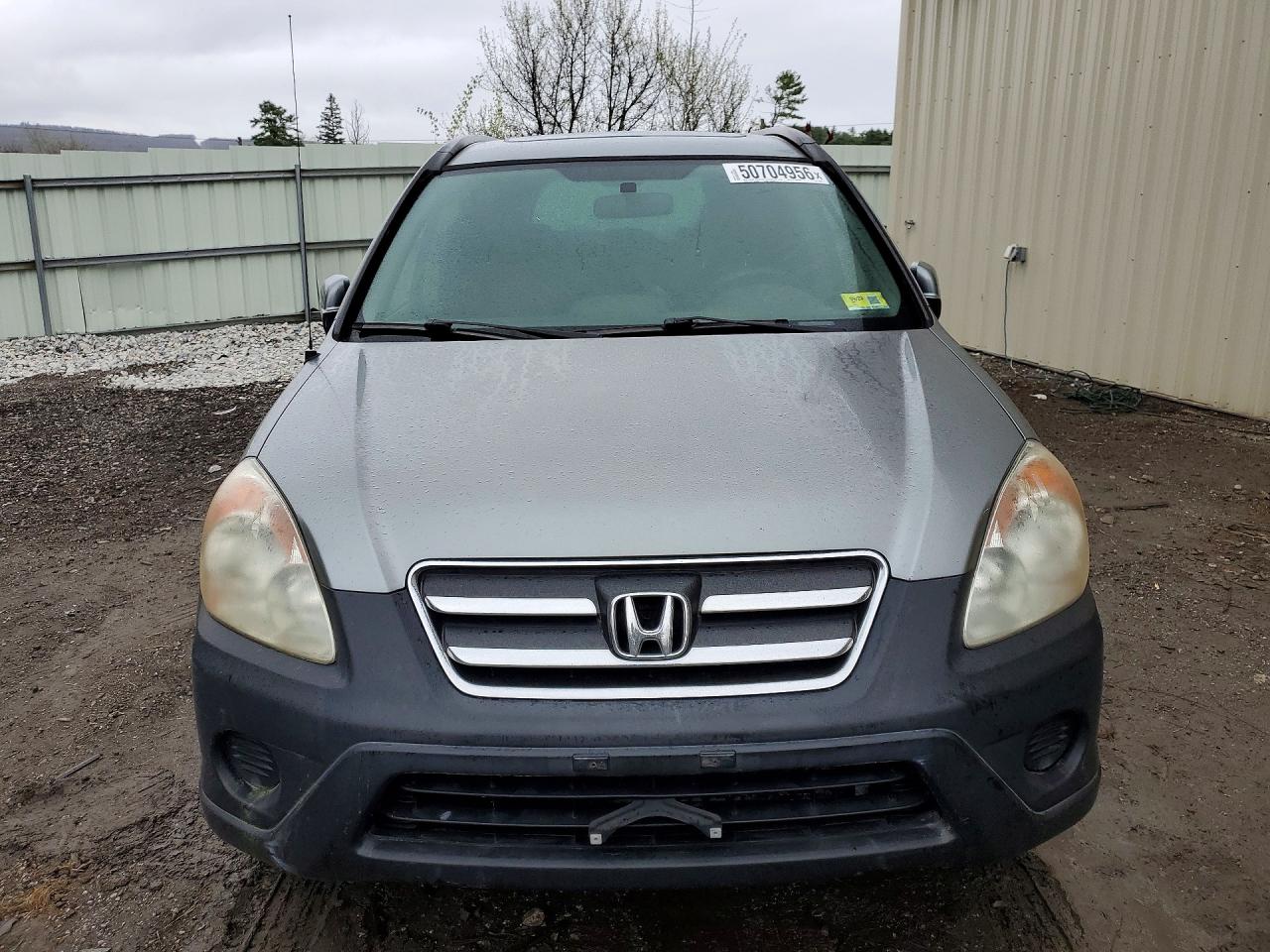 2006 Honda Crv VIN SHSRD78866U434800 photo 5