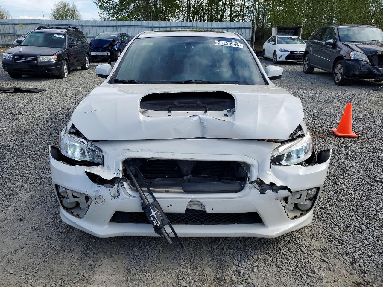 2017 Subaru Wrx VIN JF1VA1E60H9810473 photo 5