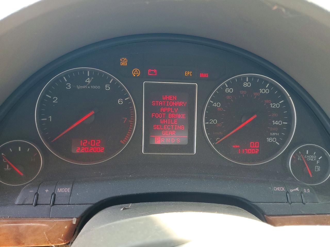 2003 Audi A4 VIN WAULT68E73A113866 photo 9